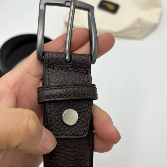 Calfskin men’s leather belt with card holder/ best gift 🎁 - Picture 7 of 12